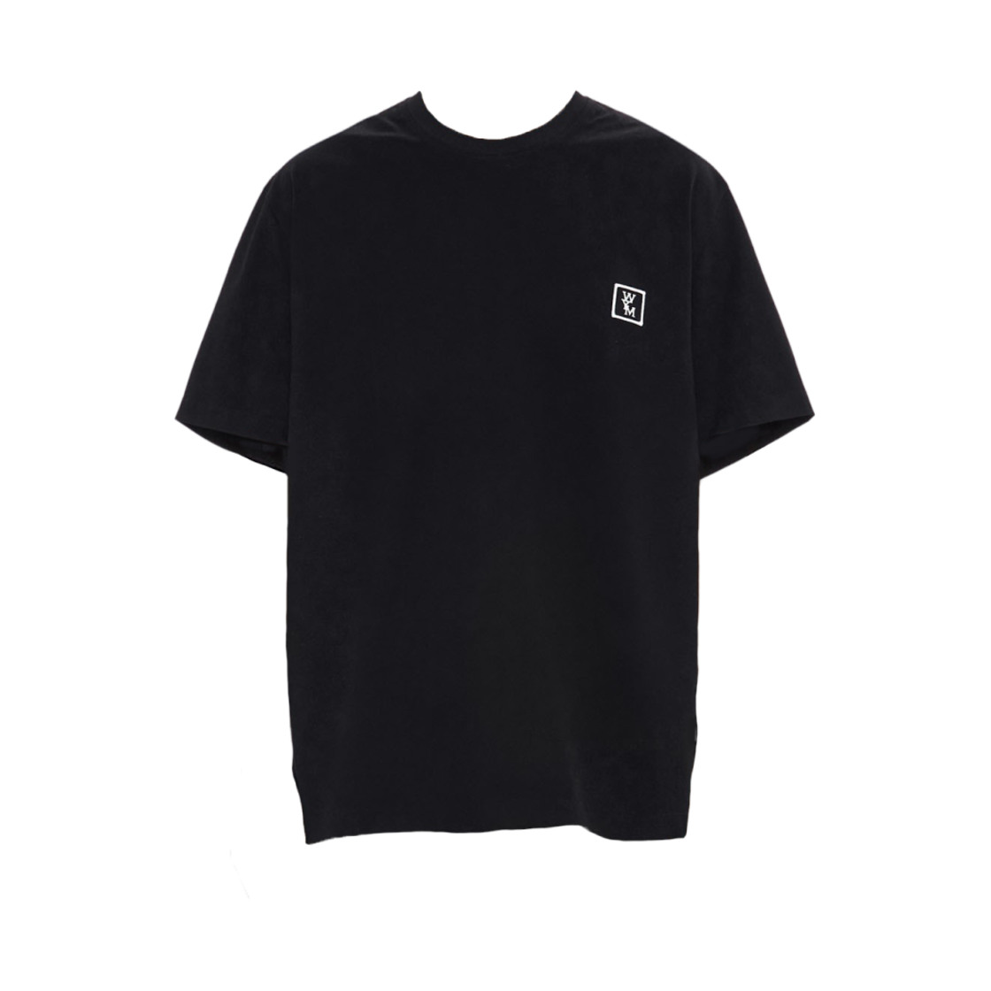 W231TS07708B Wooyoungmi Cotton Back Logo T-shirt Black - 23SS - #2