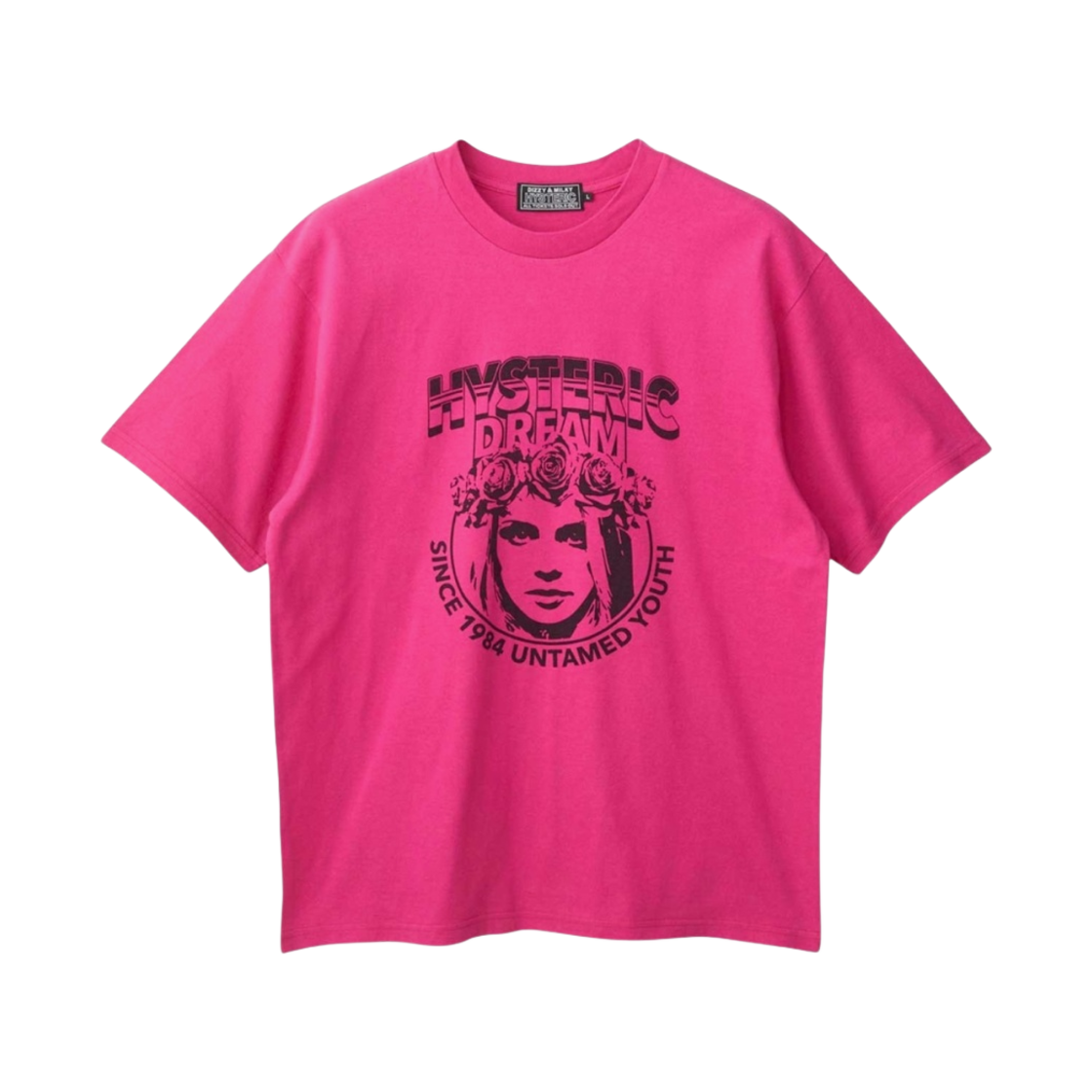 히스테릭 글래머 히스테릭 드림 티셔츠 핑크(Hysteric Glamour Hysteric Dream T-Shirt Pink) - 1