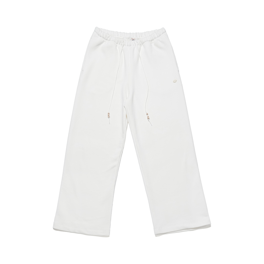 LLL90C-PT-MWH00101 LLL Design Studio LLL 90S Sweat Pants Milk White