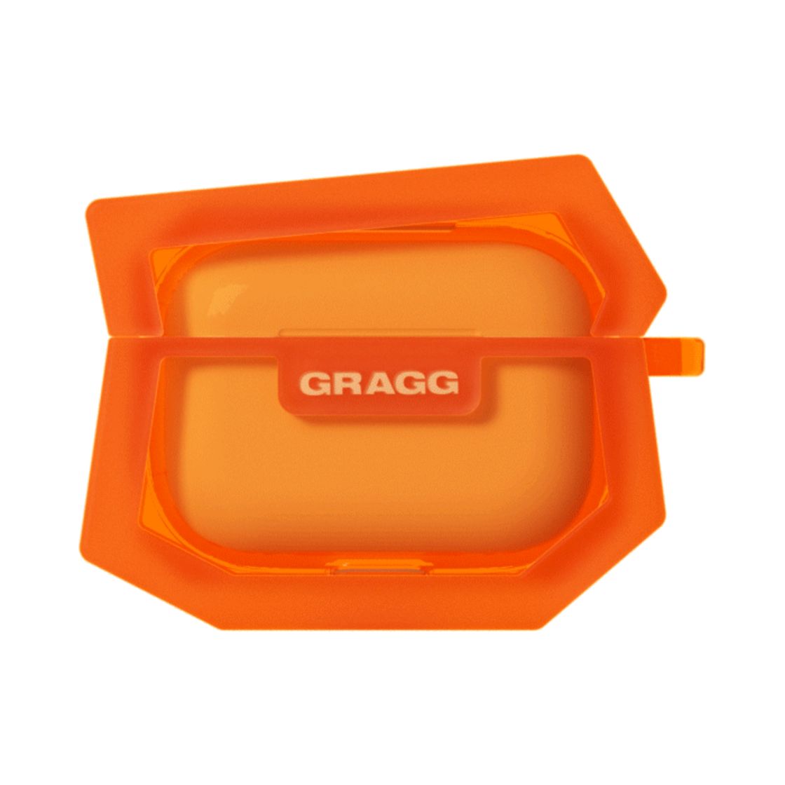그래그 랜딩 코너 케이스 - 클리어 오렌지 (에어팟 프로)(Gragg Landing Corner Case - Clear Orange (Airpods Pro)) - 1
