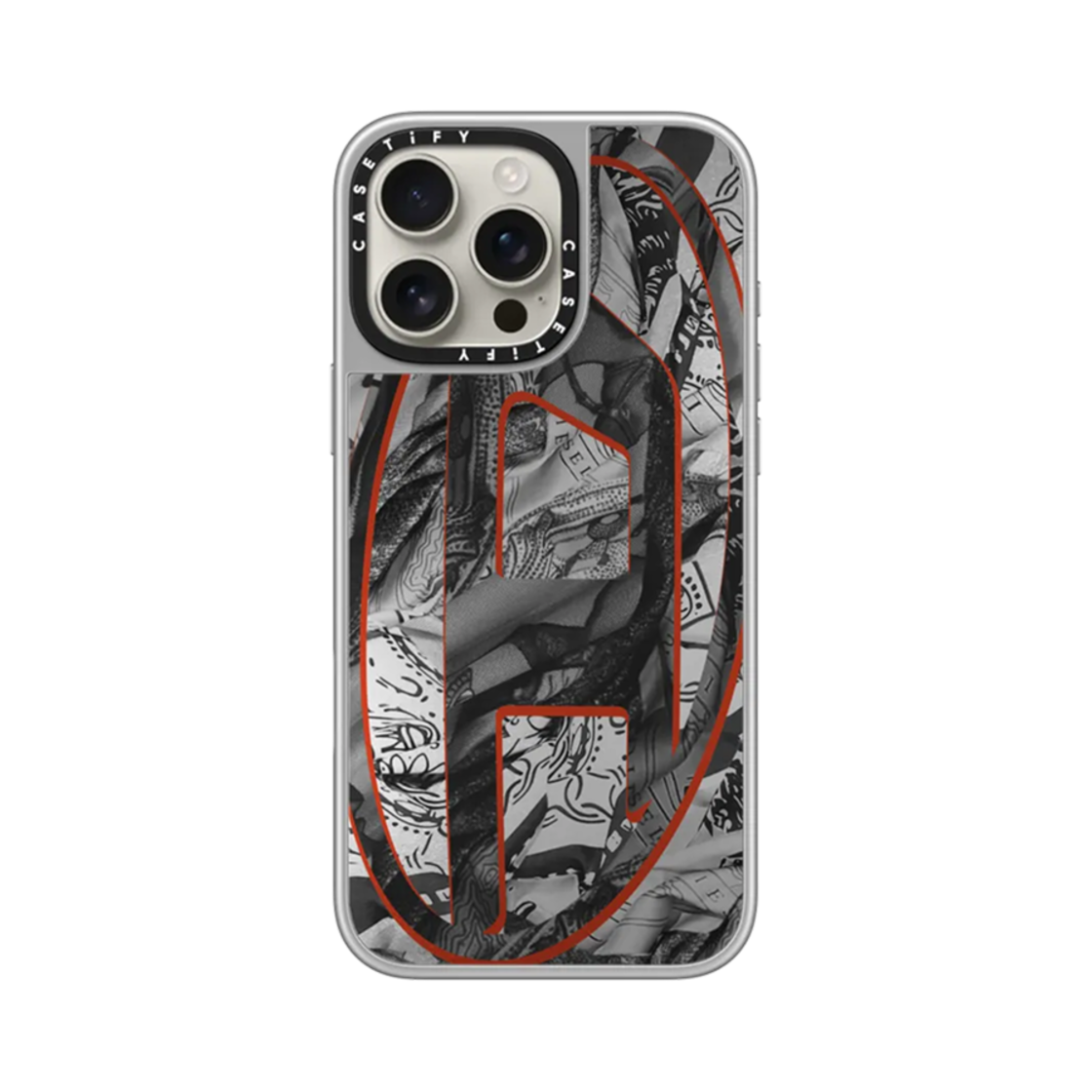 iPhoneアクセサリー DIESEL Monochrome Bandana Oval D Ca iPhoneアクセサリー DIESEL Monochrome Bandana Oval D Ca