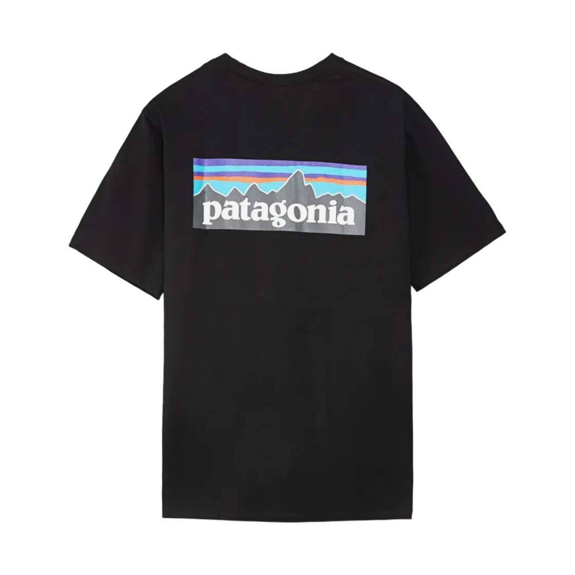 파타고니아 P-6 로고 리스폰시빌리티 숏슬리브 블랙(Patagonia P-6 Logo Responsibili-Tee S/S Black)