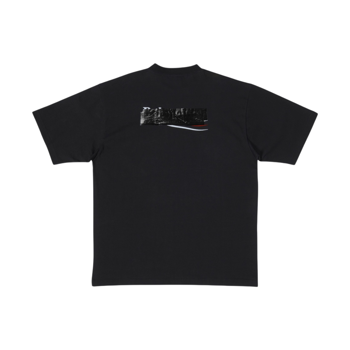 발렌시아가 개퍼 티셔츠 라지 핏 블랙(Balenciaga Gaffer T-Shirt Large Fit Black) - 2