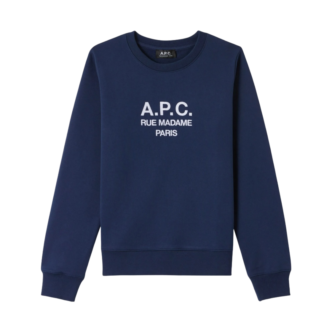 COEBH-F27561-IAJ (W) A.P.C. Tina Sweatshirt Navy Blue
