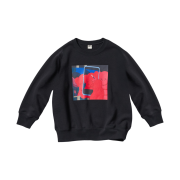 (Kids) Uniqlo UT x Kaws x Warhol Sweatshirt B Black