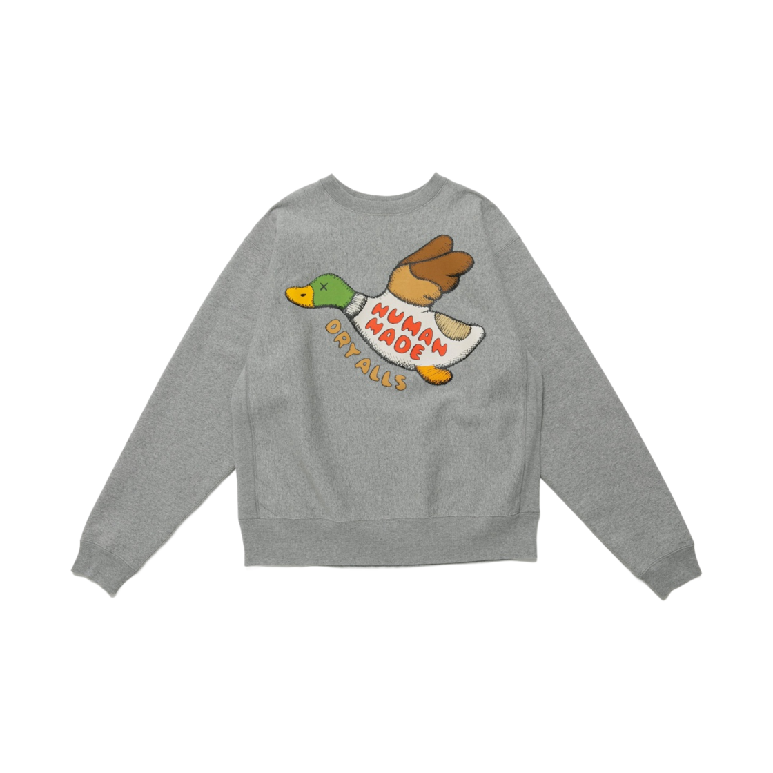 XX22CS006 Human Made x Kaws #2 Sweatshirt Grey