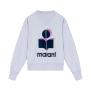 (W) Isabel Marant Moby Sweatshirt Light Blue - 22SS