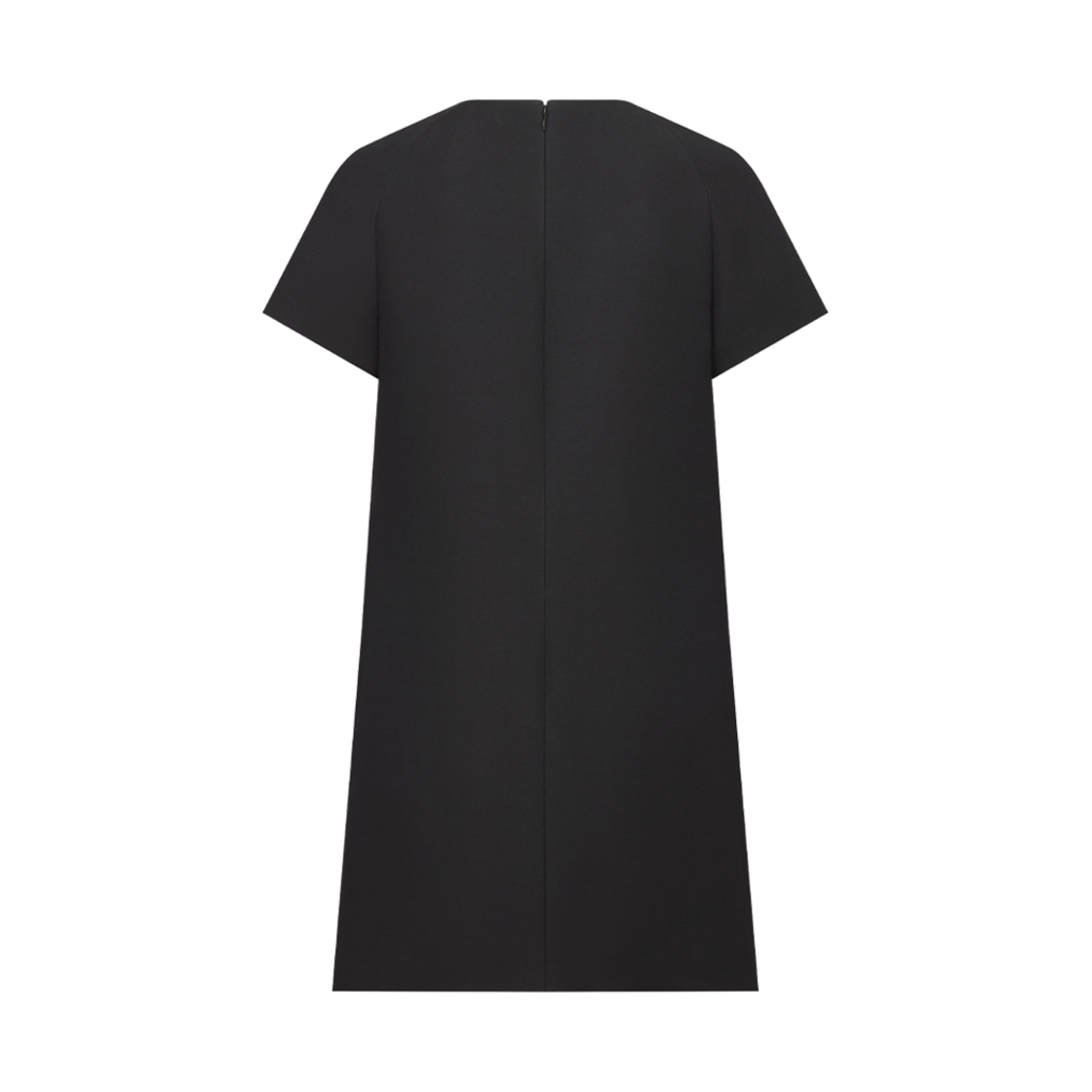(W) 디올 스트레이트 드레스 블랙 울 실크((W) Dior Straight Dress Black Wool Silk) - 2