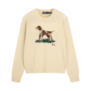 [KREAM Exclusive / 30%적립] Polo Ralph Lauren Best Friend Wool Sweater Natural - 24FW