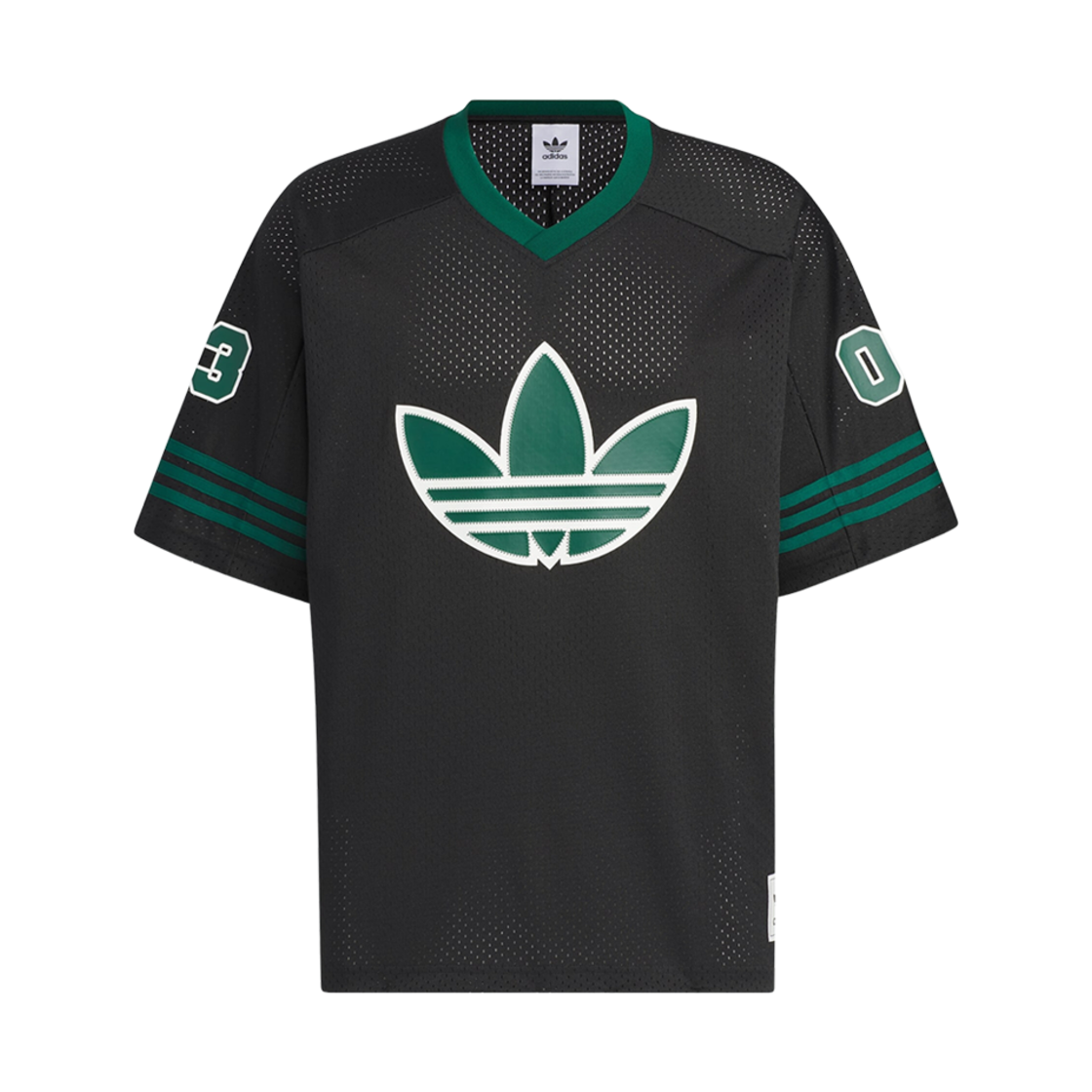 JC6803 Adidas Retro Street Basketball T-Shirt Gender Neutral Black - KR Sizing