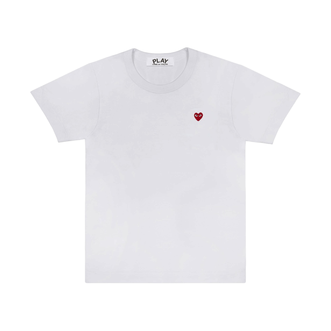 AZ-T199-051-2 (W) Play Comme des Garcons Little Red Heart T-Shirt White