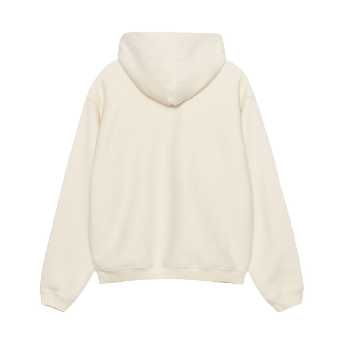 스투시 아웃라인 집 후드 아이보리(Stussy Outline Zip Hoodie Ivory) - 2