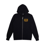 Deus Ex Machina Grip Tape Zip-Up Hoodie Black