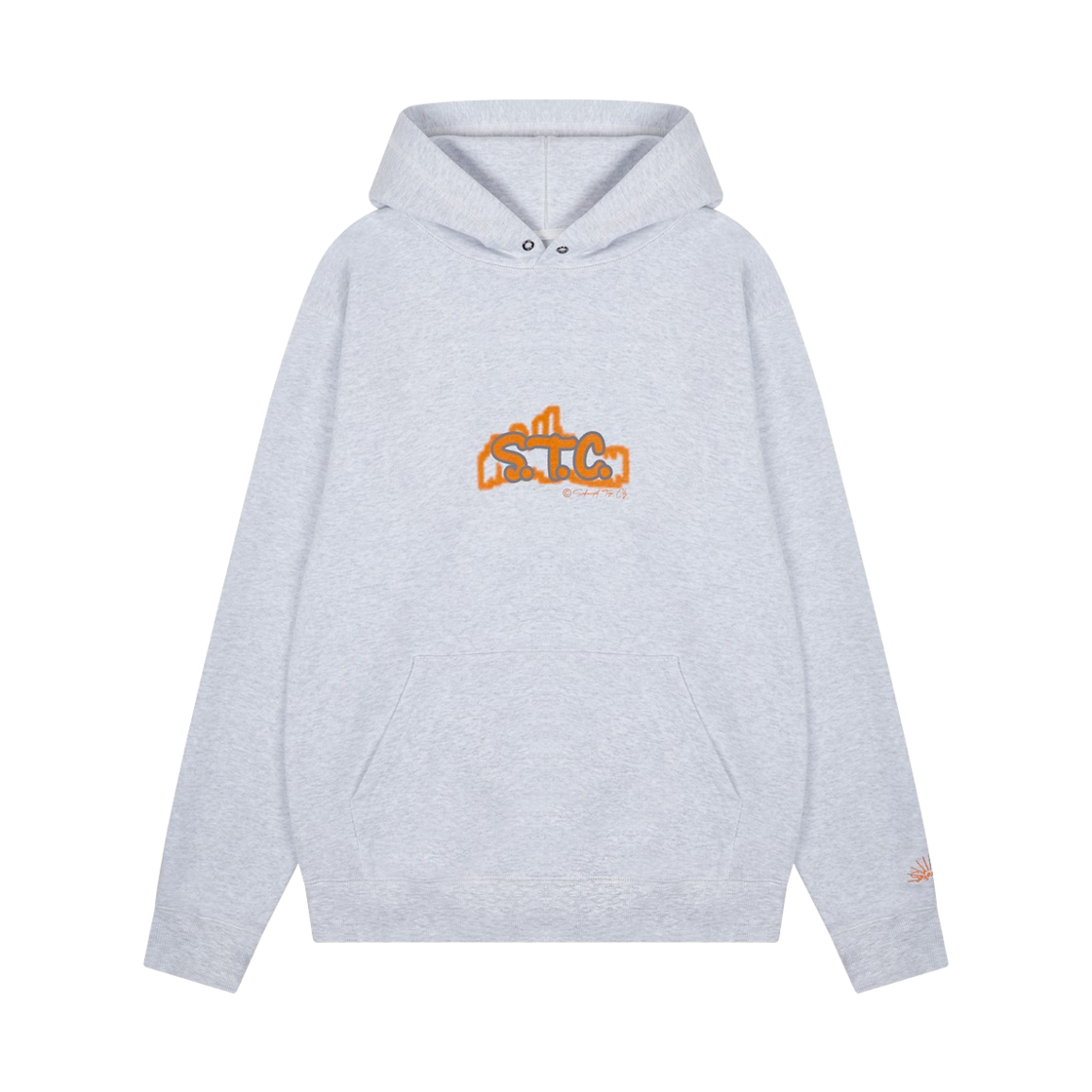 사파리스팟 에스티씨 캐슬 후디 그레이(Safarispot S.T.C CASTLE HOODIE GRAY)