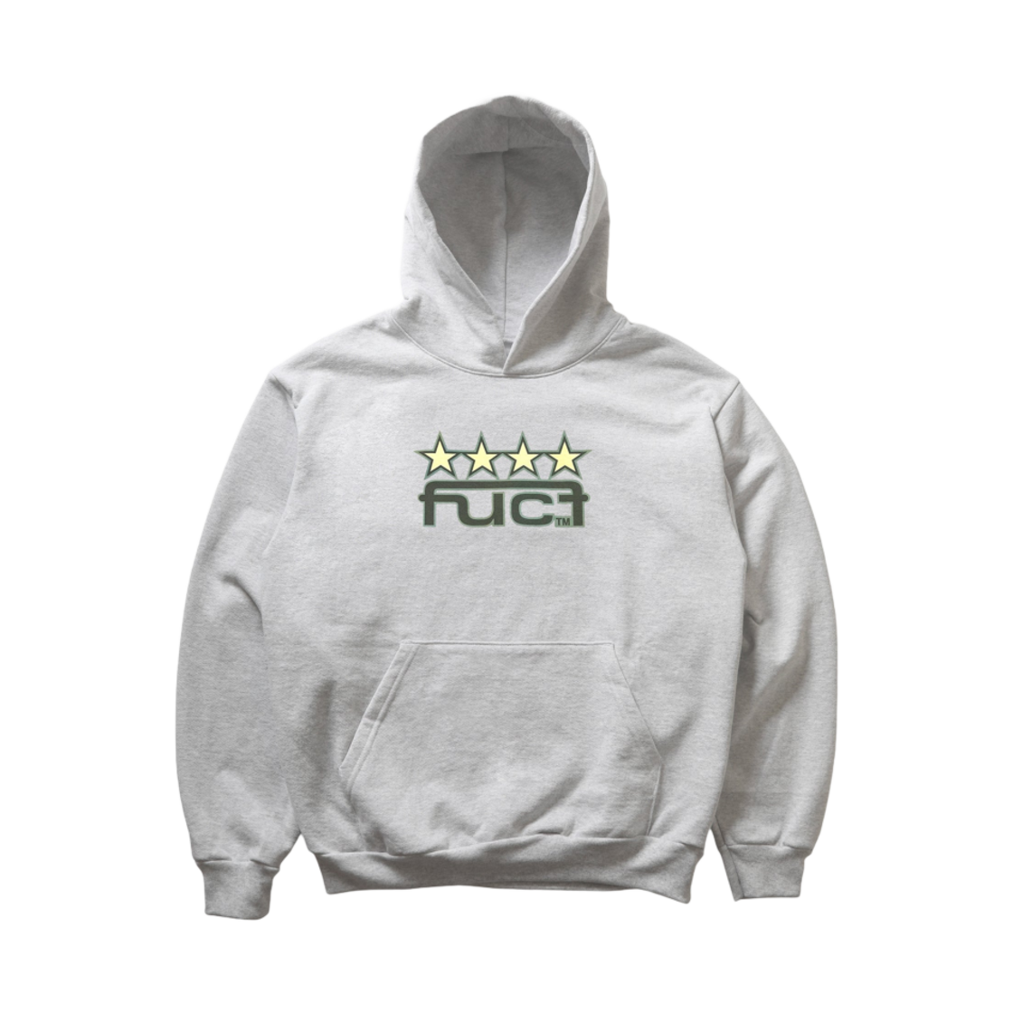 - Fuct Stars Logo Hoodie Heather - 24SS