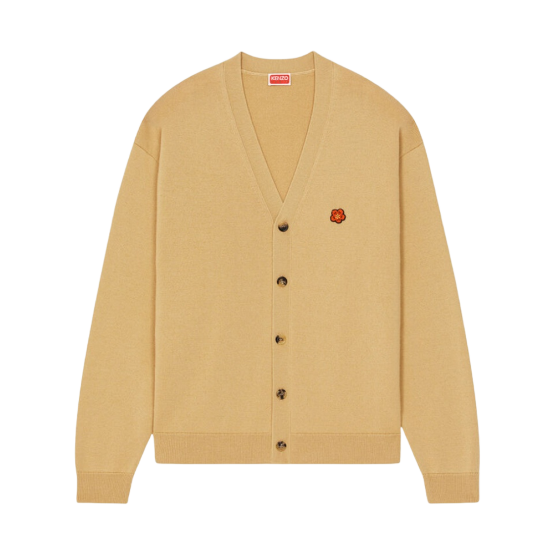 겐조 보케 플라워 울 가디건 베이지(Kenzo Boke Flower Wool Cardigan Beige) - 1