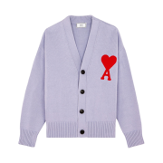AMI de Coeur Oversize Cardigan Lilac