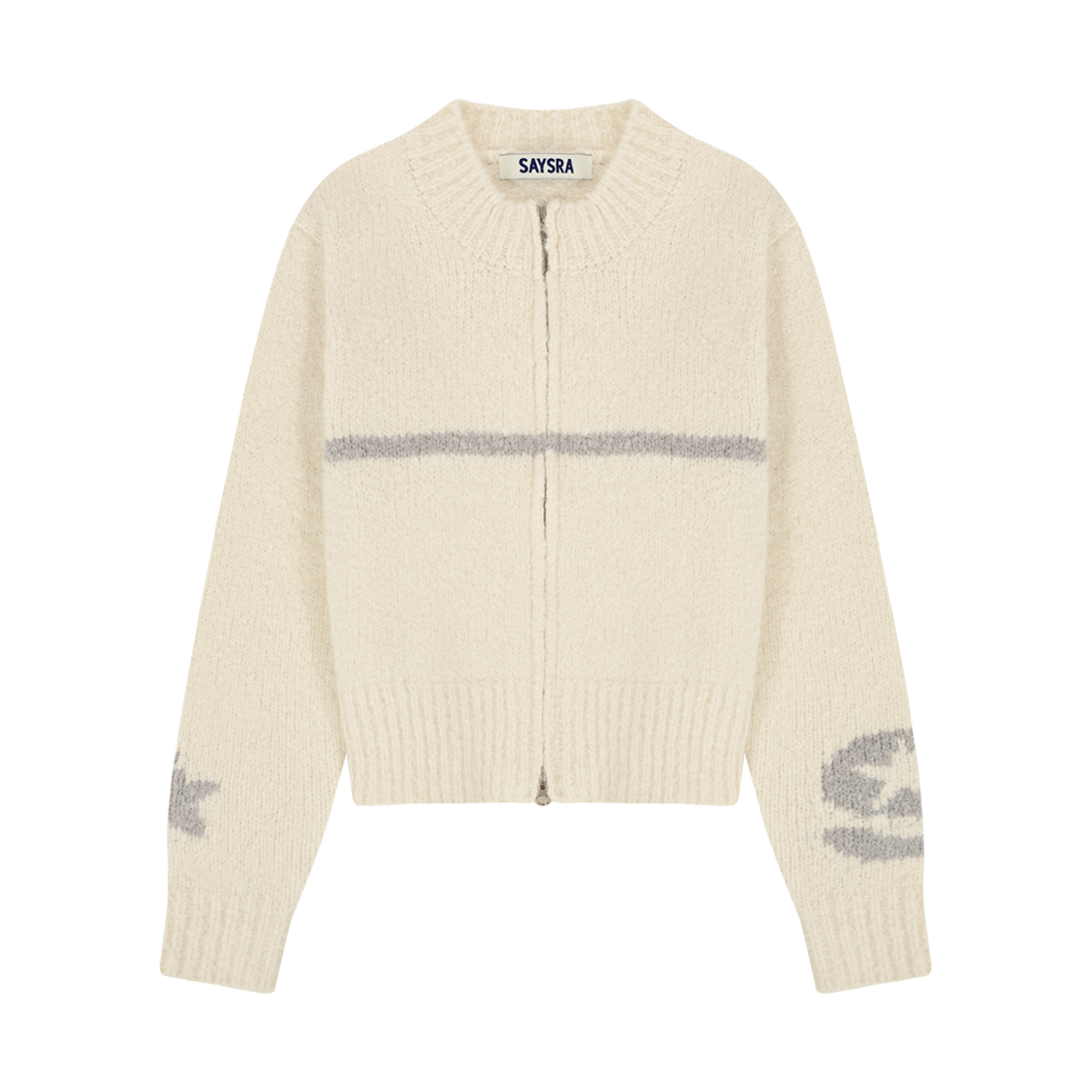 세이스라 베이비 알파카 가디건 아이보리(SAYSRA Baby Alpaca Cardigan Ivory)