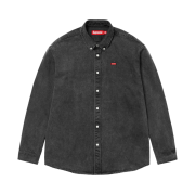 Supreme Small Box Shirt Washed Black - 24SS