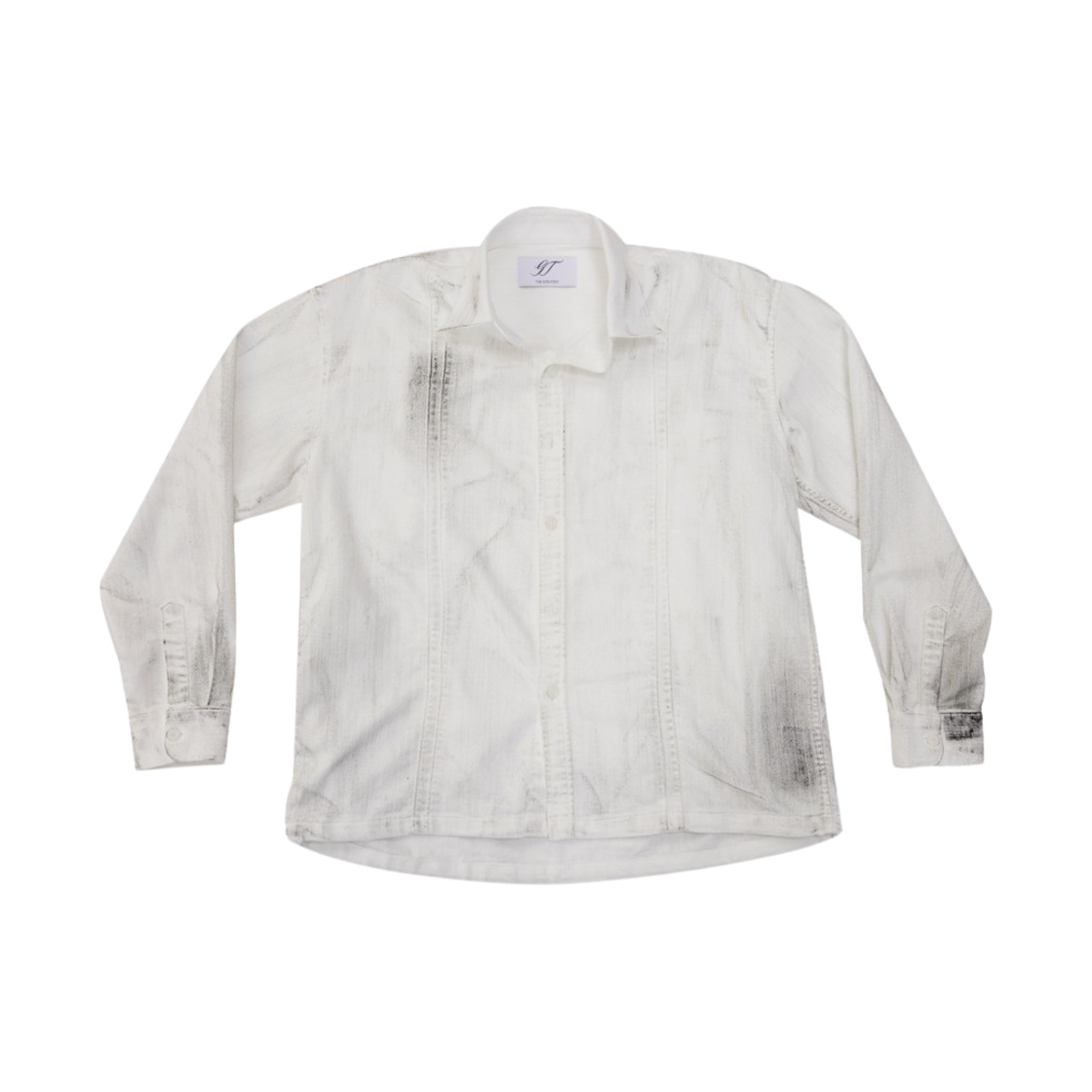 더그레이티스트 페인팅 셔츠 화이트