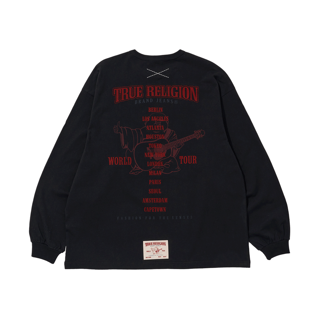 트루릴리젼 월드 투어 롱 슬리브 블랙