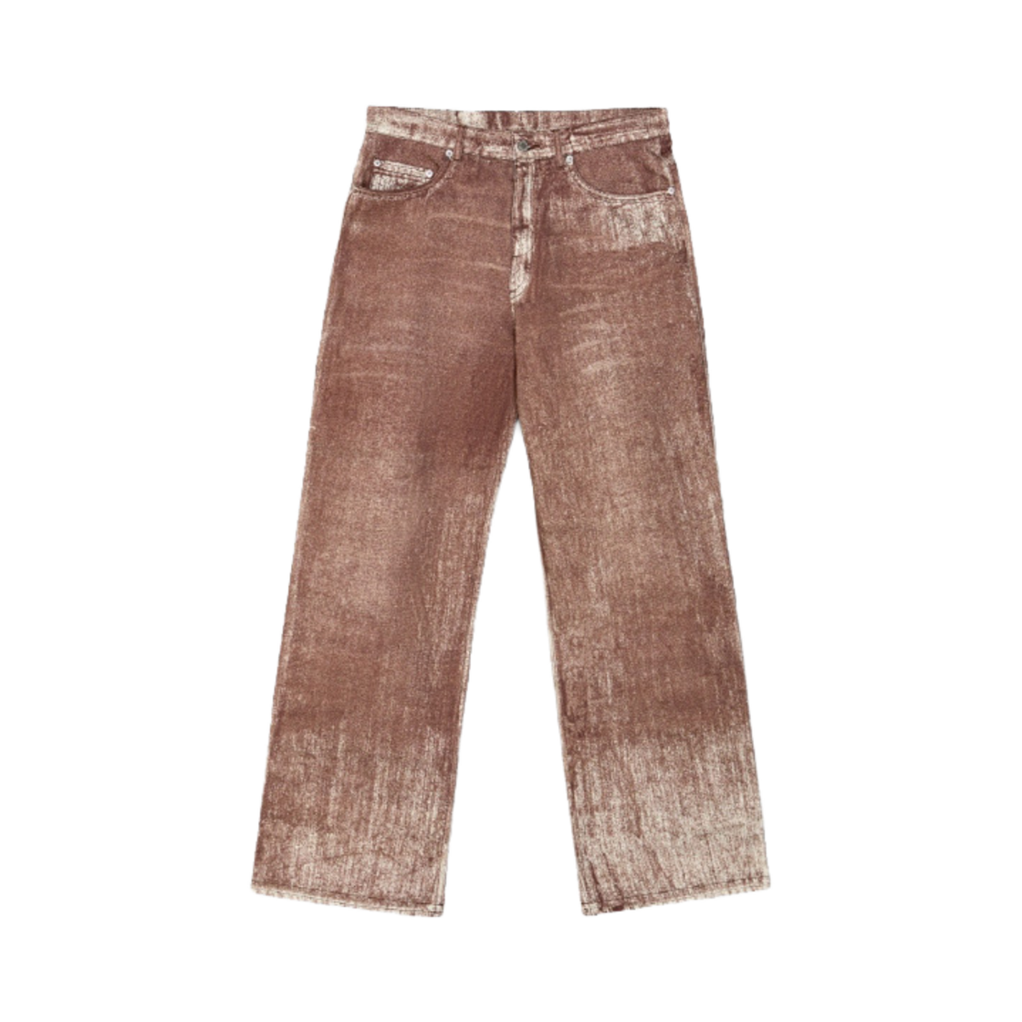 캠퍼랩 페인트 데님 진 테라코타(CAMPER LAB Paint Denim Jeans Terracotta)