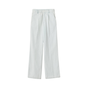 (W) Miu Miu Chambray Denim Jeans Light Blue