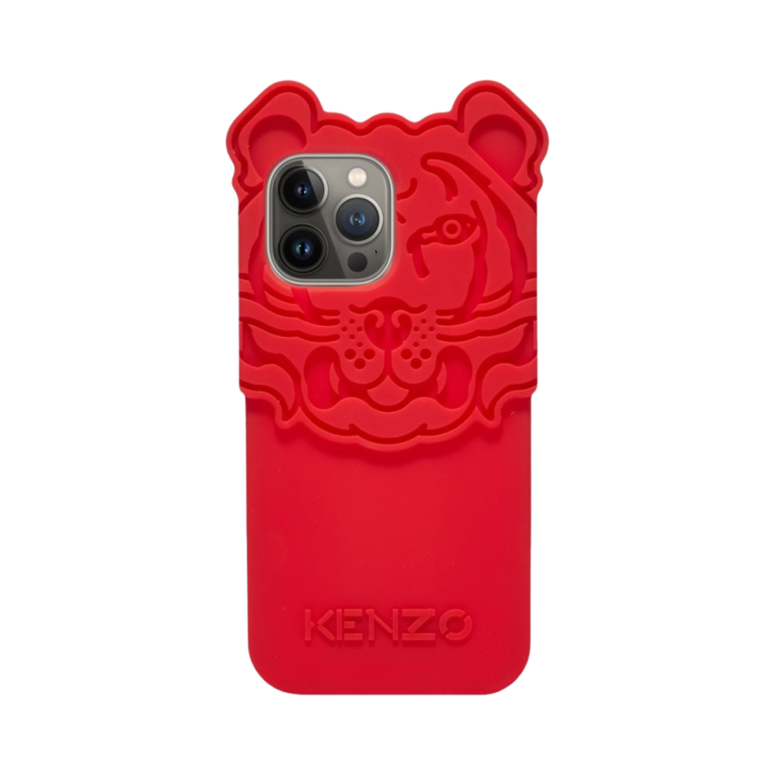 FC5COI13MSTE-21 Kenzo iPhone 13 Pro Max Tiger Case Red