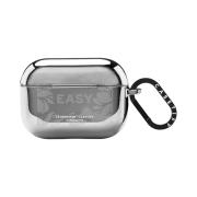 Casetify x LE SSERAFIM EASY Pattern AirPods Case 1st/2nd Gen Case Mirror Silver