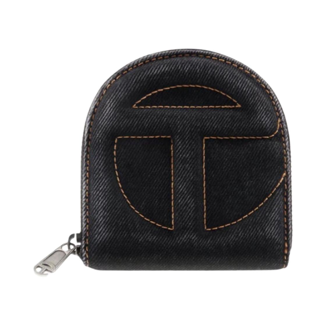 텔파 월렛 블랙 데님(Telfar Wallet Black Denim)