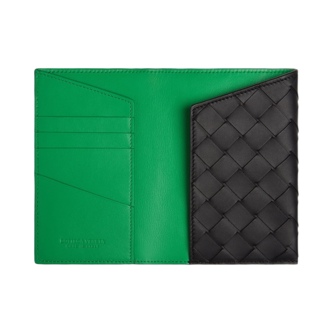 보테가 베네타 여권 케이스 블랙 그래스(Bottega Veneta Passport Case Black Grass) - 2