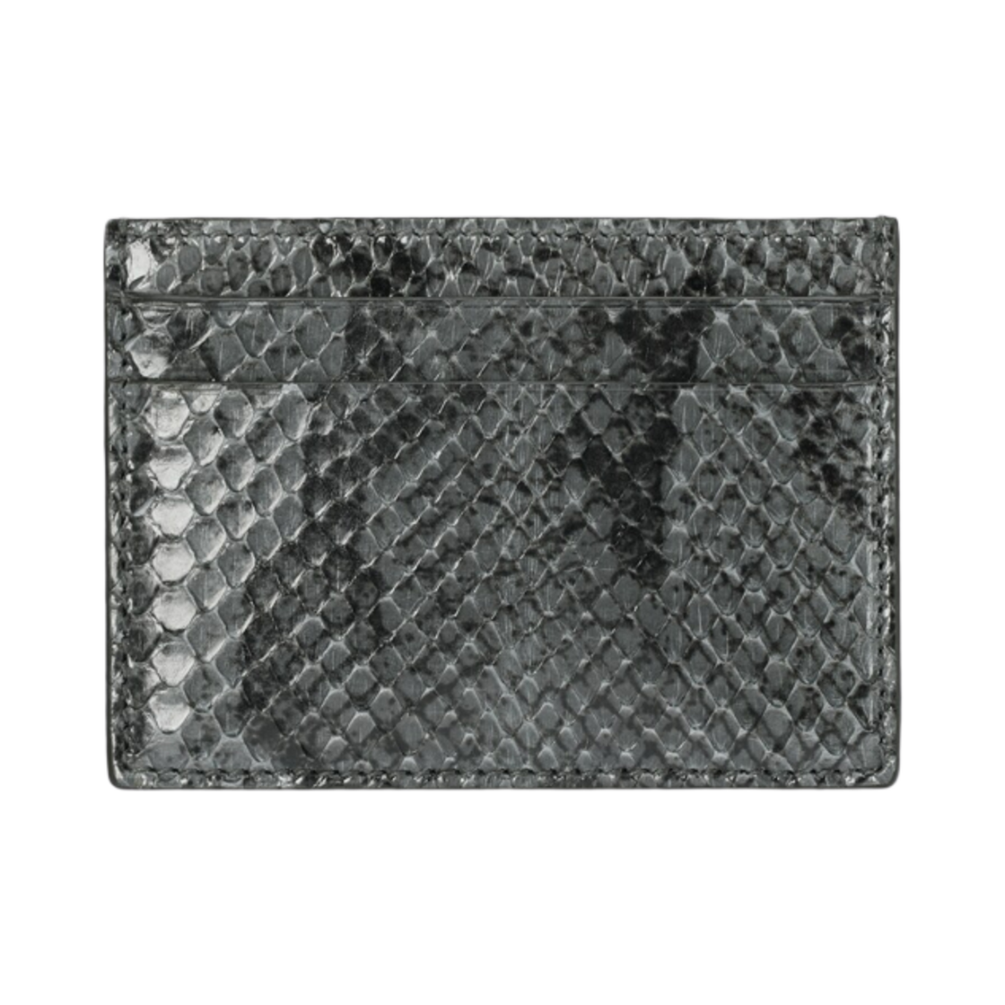 구찌 파이썬 카드 케이스 그레이(Gucci Python Card Case Grey) - 1