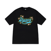 Stussy Star Script T-Shirt Black