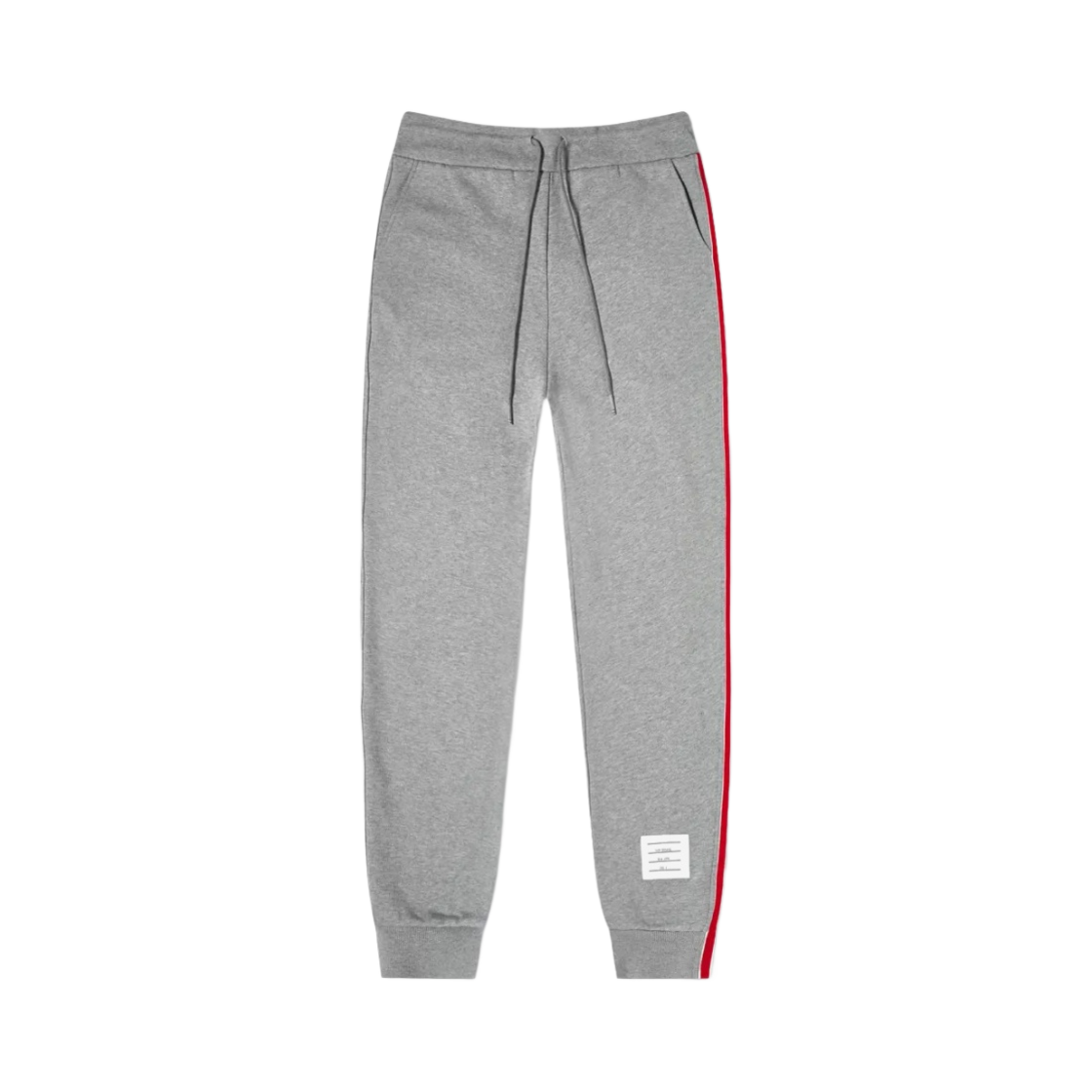 MJQ066A-03377-055 Thom Browne Stripe Sweatpants Light Grey