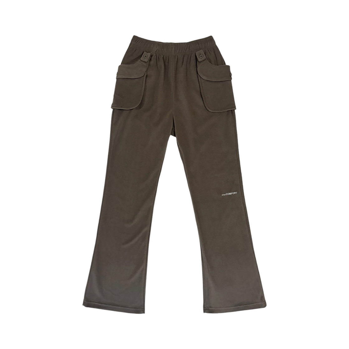 - (W) Jichoi Fleece Pocket Pants Milk Chocolate