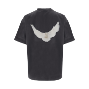 Yeezy Gap Engineered By Balenciaga Dove Padded Heavy Fleece T-Shirt Black