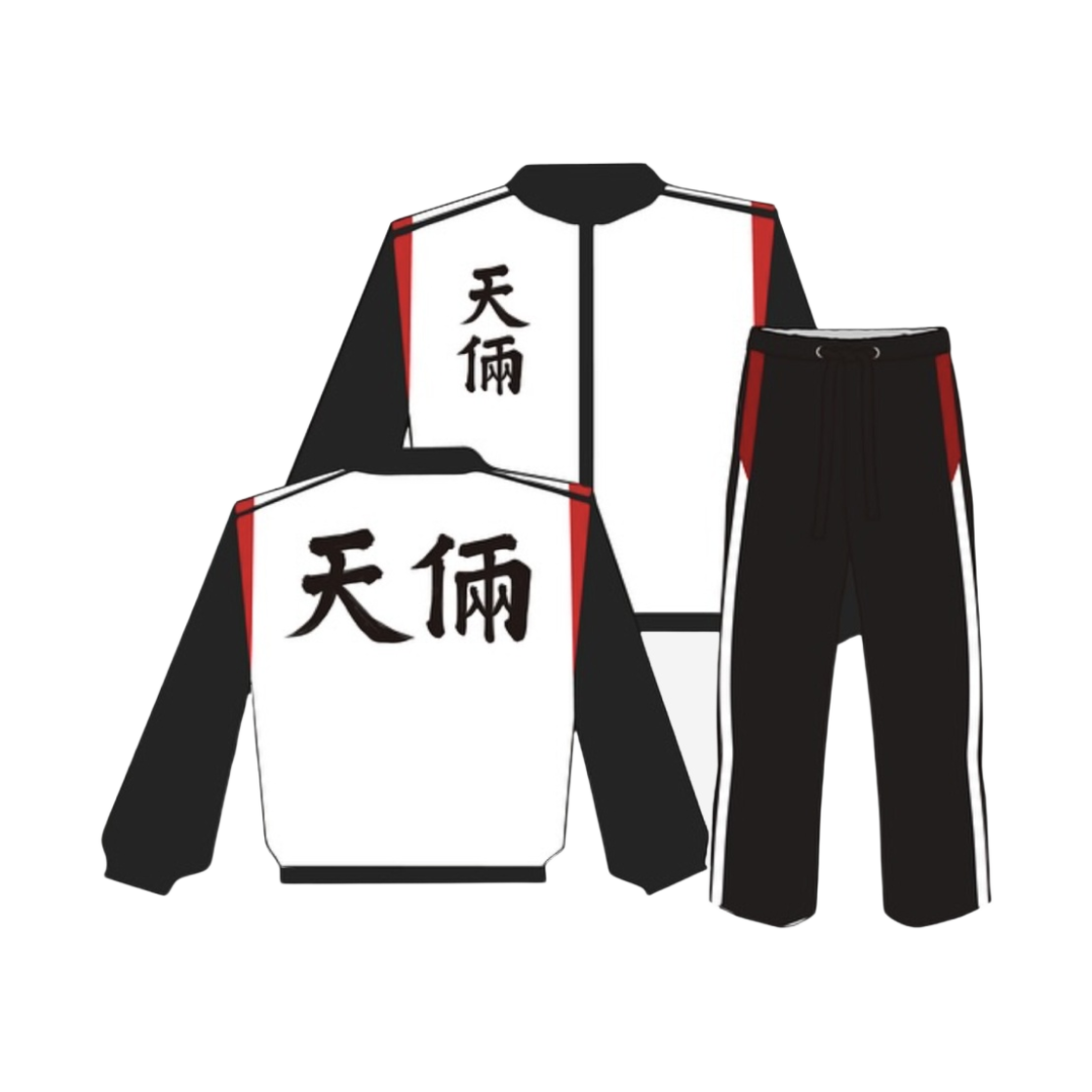 - Lookism Cheon Ryang Nylon Jacket Set Up