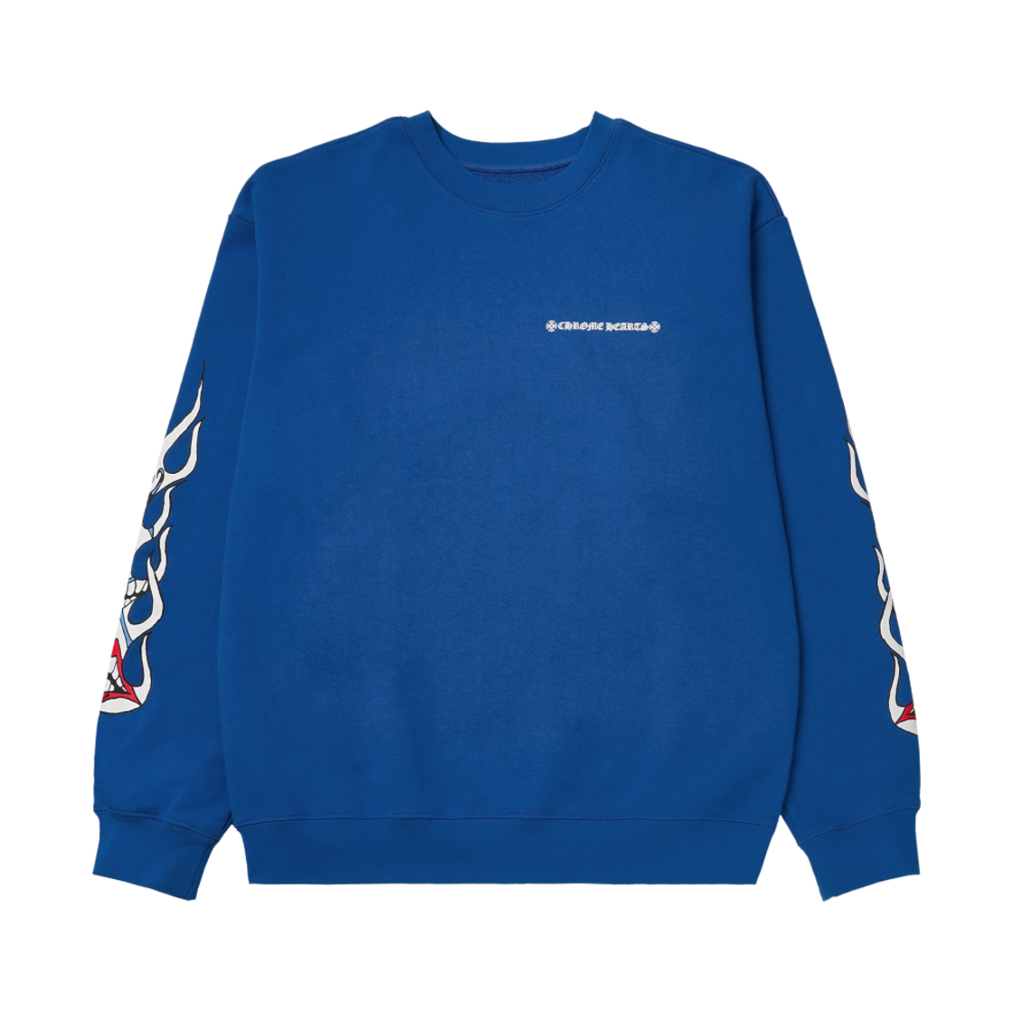 크롬하츠 매티 보이 스페이스 크루넥 스웨트셔츠 블루(Chrome Hearts Matty Boy Space Crewneck Sweatshirt Blue) - 2
