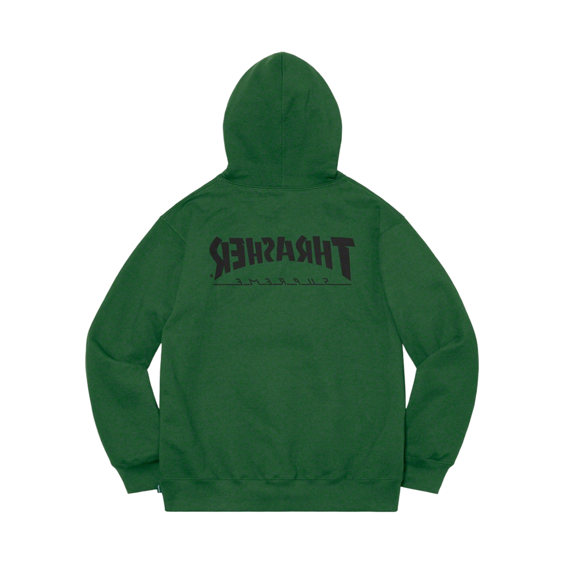 슈프림 x 트레셔 후드 스웨트셔츠 그린 - 21FW(Supreme x Thrasher Hooded Sweatshirt Green - 21FW) - 2