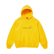 Supreme Berlin Shop Small Box Hooded Sweatshirt Yellow - 23FW