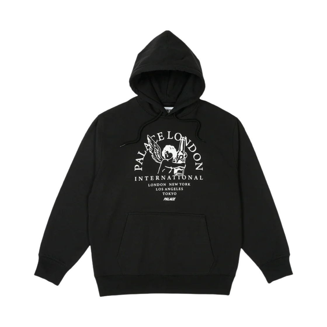 팔라스 인터네셔널 후드 블랙 - 23FW(Palace International Hood Black - 23FW) - 1