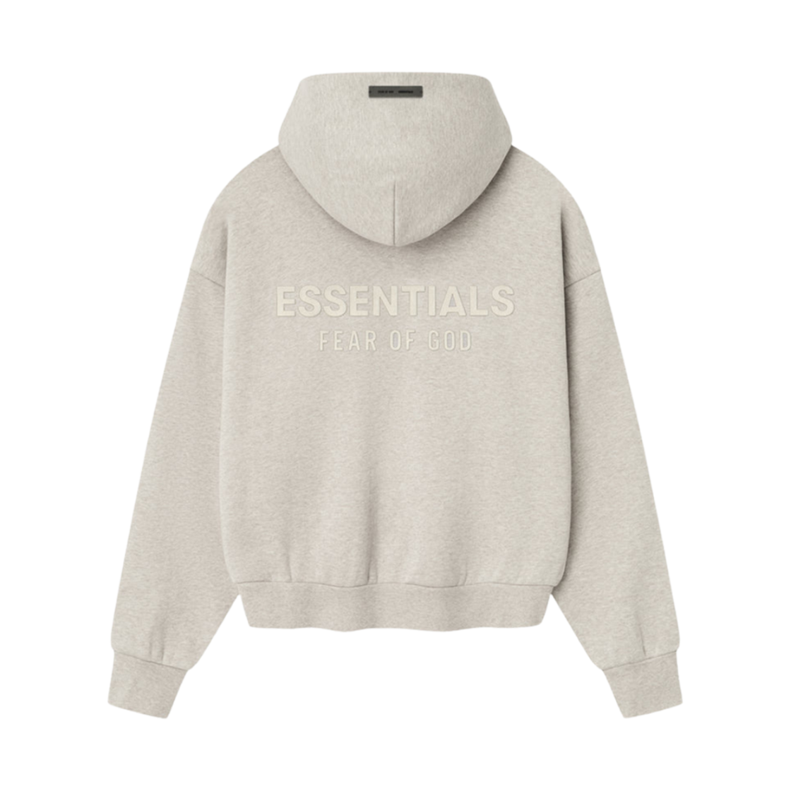 - Essentials Classic Fleece Hoodie Heather Stone - 25SS