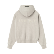 Essentials Classic Fleece Hoodie Heather Stone - 25SS