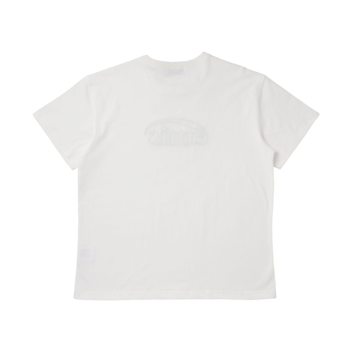이미스 체인 스티치 티셔츠 화이트(Emis Chain Stitch T-Shirt White) - 2
