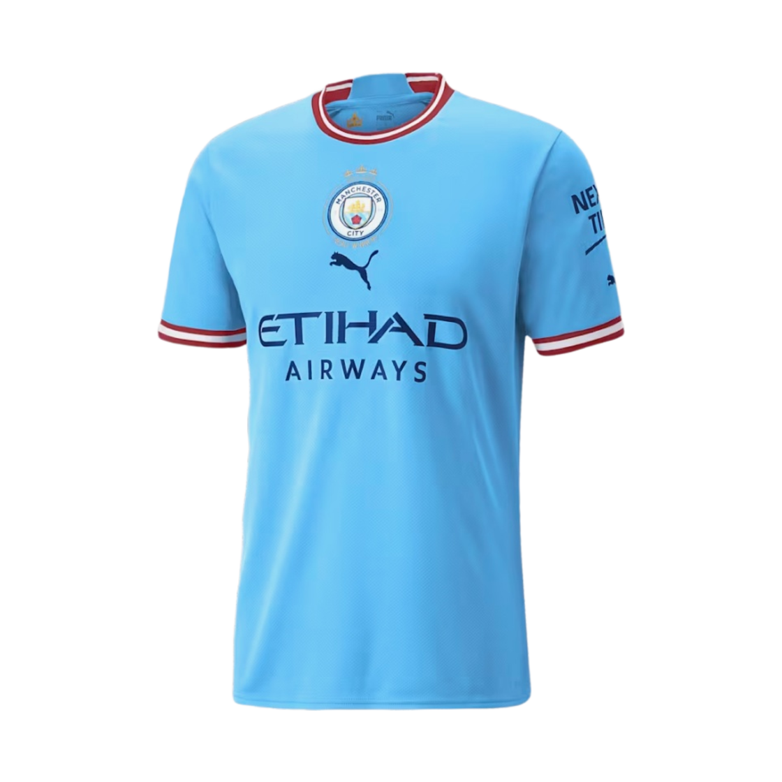 푸마 맨체스터 시티 2022/23 우승 기념 저지 팀 라이트 블루 (논 마킹 버전)(Puma Manchester City 2022/23 Commerative Jersey Team Light Blue (Non Marking Ver.))