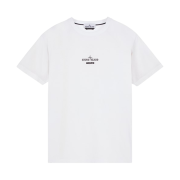Stone Island 2NS91 Archivio Print Short Sleeve Cotton T-Shirt White - 24SS