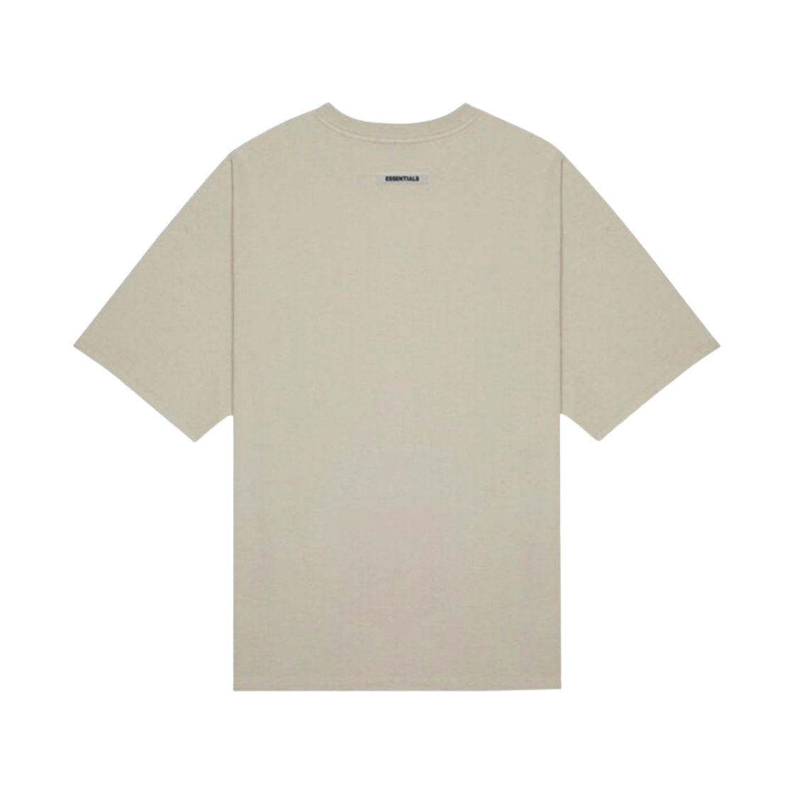 에센셜 3D 실리콘 아플리케 박시 티셔츠 스트링 탄 - 20SS(Essentials 3D Silicon Applique Boxy T-Shirt String Tan - 20SS) - 2