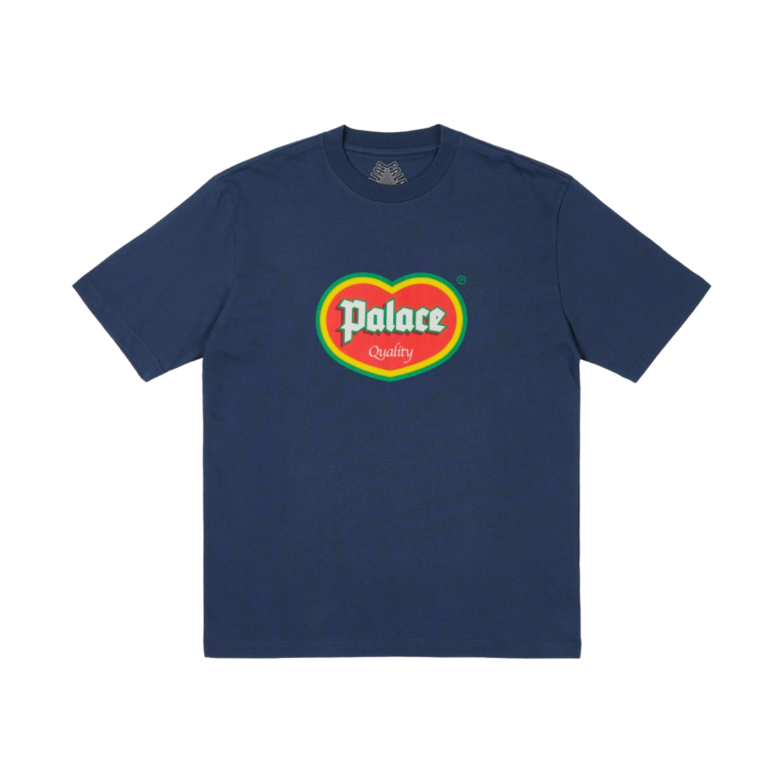 - Palace Quality T-Shirt Navy - 24SS