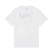 Wooyoungmi Metallic Graphic T-Shirt White - 24FW