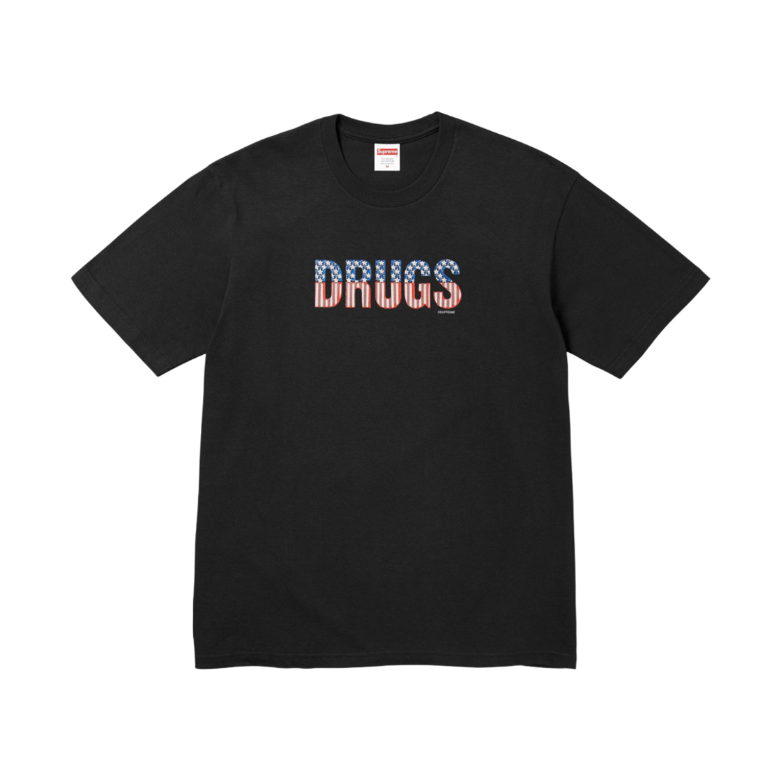 슈프림 드럭스 티셔츠 블랙 - 24FW(Supreme Drugs T-Shirt Black - 24FW) - 1